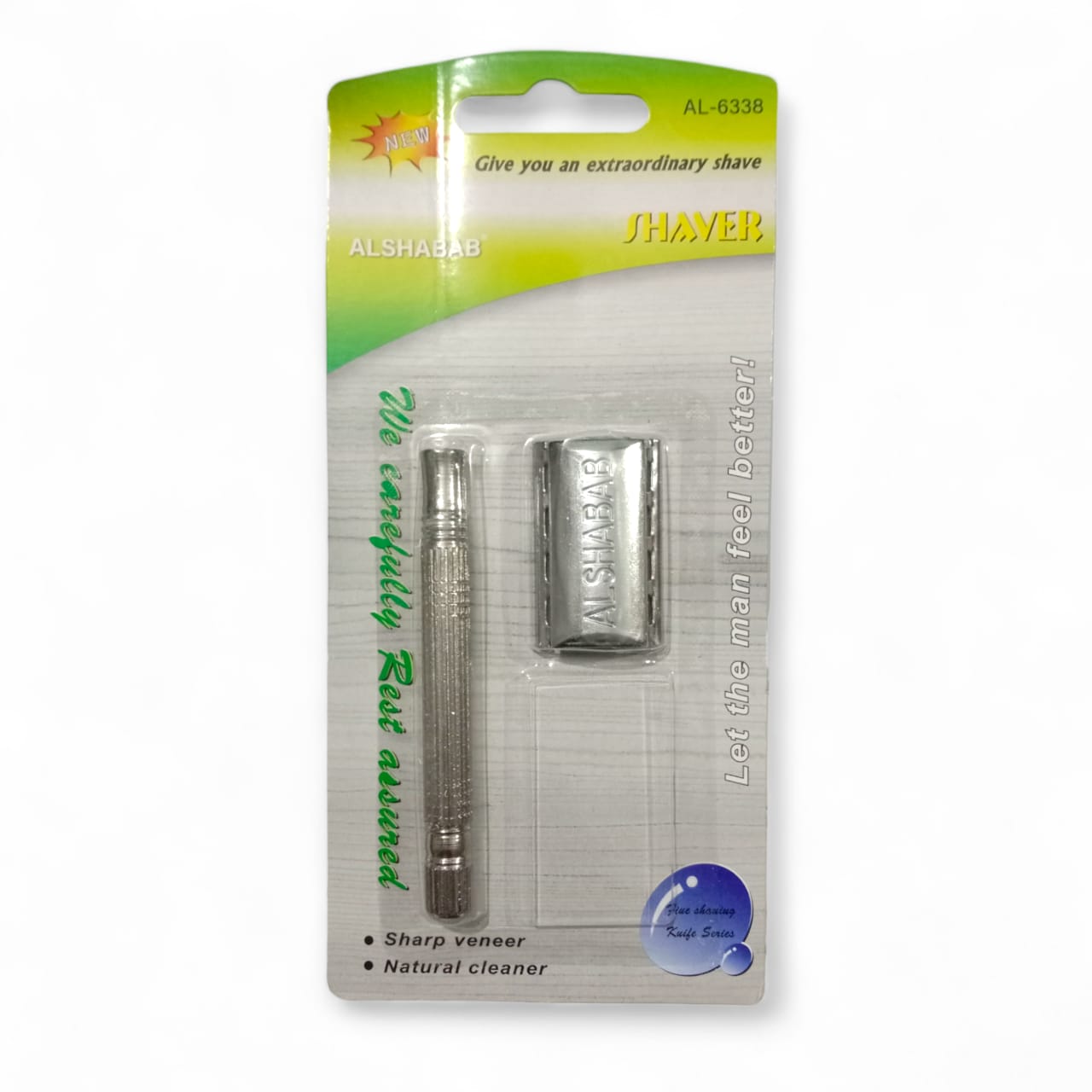 AL SHABAB STEEL SAFETY RAZOR (AL-6338)